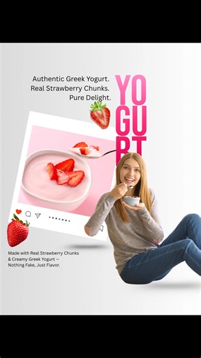 100 reactions · 20 shares |  Fresh. Clean. Scroll-stopping. This yogurt post was made 100% from scratch in Canva – no template, just simple layout tricks! ✨ Want to learn how? Watch the full tutorial  https://youtu.be/mSDO031s6_U?si=iiPW4dao_vZnLjT5 #CanvaReels #FoodDesign #YogurtPost #MinimalStyle #CanvaTutorial #FlatDesign #ReelsForBusiness | Reno Nadiandy | Facebook