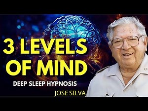 The Three Levels of the Mind 🧘‍♂️ | José Silva Sleep Hypnosis for Deep Healing, Alpha Reprogramming