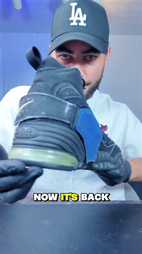 Nike Air adjust with NO AIR!! #sneakers #nikeshoes #sneakerhead #custom #fix