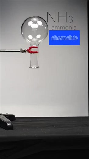 Ammonia fountain #ChemistryMagic #ChemistryKnowledge #ChemistryWorld #ChemistrySolutions | ChemClub