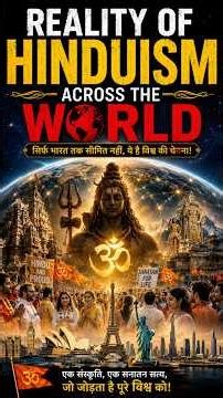 Reality Of Hinduism Across The World 🤯 #shorts #hinduism #hindu #abhishekkar #abhishekkarpodcast