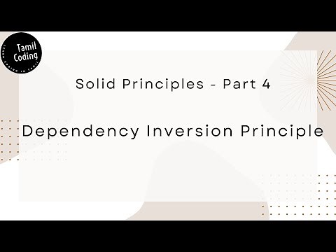 Dependency Inversion Principle in C# | Solid Principles | Tamil