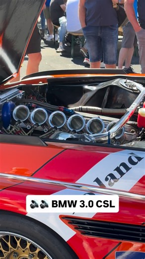 The BMW 3.0 CSL became one of the most legendary touring cars of the 1970s. Developed as a lightweight homologation special, the “Coupé Sport Leichtbau” featured aluminum body panels, stripped interior and extensive aerodynamic upgrades. In full Group 2 specification, with its dramatic front spoiler and towering rear wing, it earned the nickname “Batmobile.” Powered by a high-revving inline-six, the 3.0 CSL dominated the European Touring Car Championship and established BMW’s global motorsport i