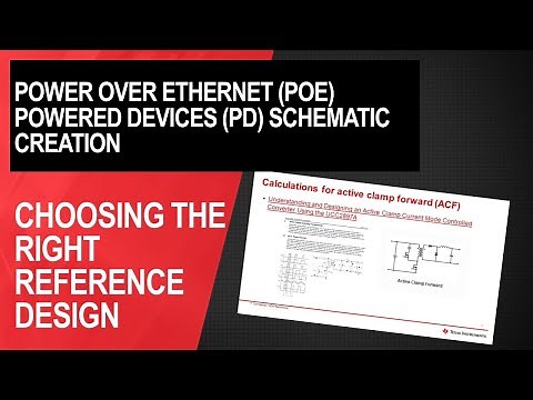 PoE Powered Devices: Schematic creation