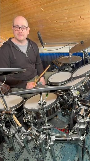 4 easy half-bar drum fills for beginners #drums