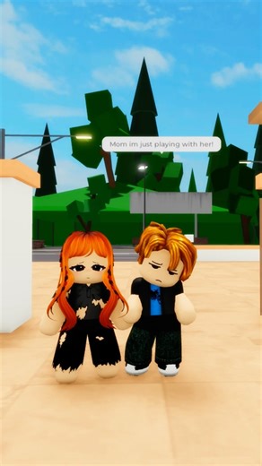 Bacon’s mom hated her… until this happened 😞🥺 | two birds #roblox #robloxshorts #shorts