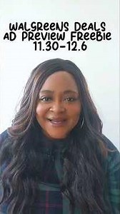 ❗️WALGREENS DEALS AD PREVIEW: FREEBIE 11.30-12.6❗️🛒🛍