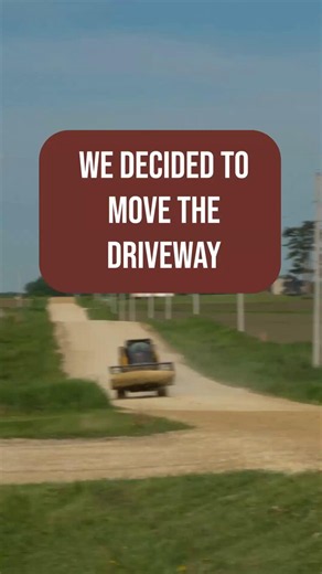 Safety first. If a little more expense to put the driveway in the right spot for the new manure pit is going to keep us and anyone headed down our gravel safer, then it's the right move. Didn't take much for Curt to talk us into it.