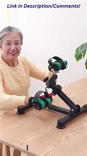 Mini Foldable Exercise Bike 🔥 Rehab, Seniors & Home Fitness Made Easy