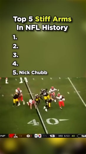 Best Stiff Arms In NFL History #nfl #football #patrickmahomes #tombrady #joshallen