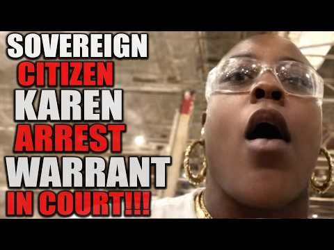 Judge INSTANTLY Shuts Down Sovereign Citizen Karen — Arrest Ordered in Seconds! Pro Se FAIL!
