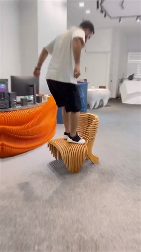 ‎ایران پارامتریک‎ on Instagram: "Zebra chair"