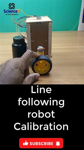 Self Balancing Robot calibration | #shorts | #shotsfeed | #treanding