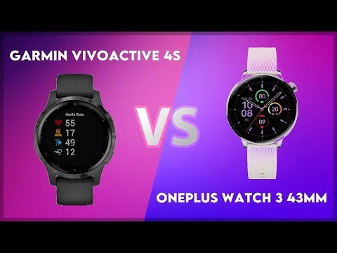 Garmin Vivoactive 4S vs OnePlus Watch 3 43mm Comparison
