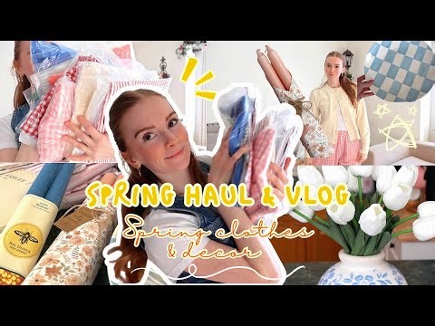 SPRING WARDROBE REFRESH & DECORATING MY HOME FOR SPRING 2026