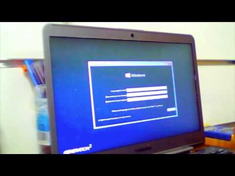 Samsung Series 5 windows installation problem SOLVED.