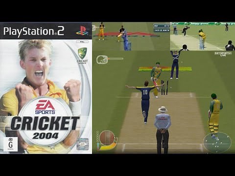 Cricket 2004 (PS2) All-Stars Vs Australia Full Match