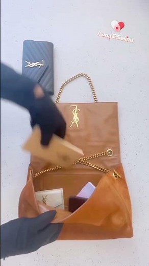 What's in my SAIN LAURENT KATE MONOGRAMME MEDIUM SUEDE SHOULDER BAG #designer #fashion #luxury#ysl