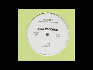 Heather B: Do You (radio edit)
