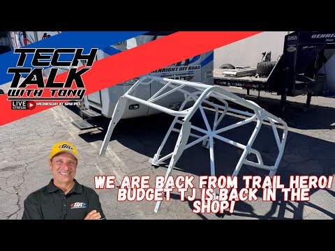 GENRIGHT Is Back From TRAIL HERO! Time For The Next UPGRADES To Go On Our BUDGET JEEP TJ!