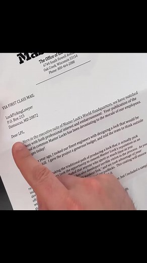 Master Lock Challenge by Lock Picking Lawyer Revealed
