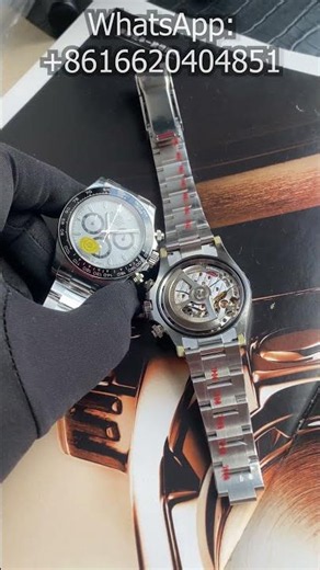 SUPER CLONE Daytona 126500 Free Sprung Panda #watch #luxury #luxurywatches #rolex