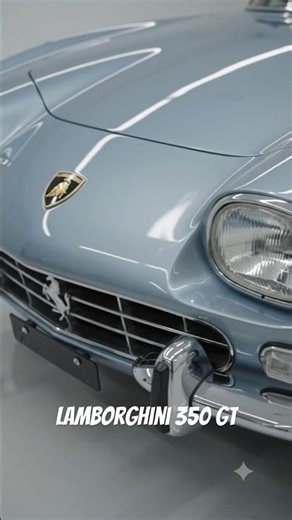 The first Lamborghini #automobile