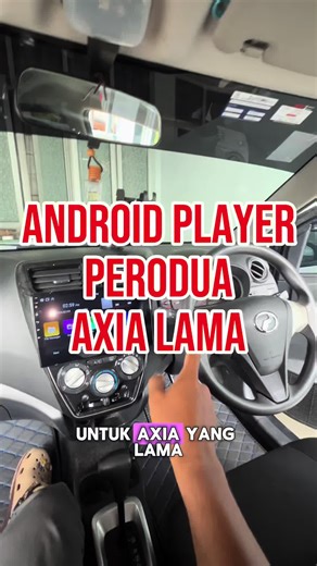 upah pasang android player perodua axia , nak sekali dengan set android pon boleh . siap pasang pon ada jugak. # upah install pasang android player reverse camera , Dashcam , speaker , light @ lampu kereta. Area 📍Johor Bharu 📍Kempas 📍 skudai 📍Kulai 📍 Pasir Gudang 📍ulu tiram 📍pulai 📍bakar batu 📍tampoi