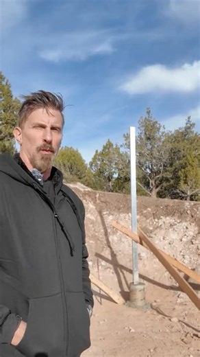 Digging Footings for Shooting Range #homesteading