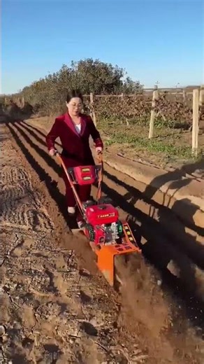 #Suitable for greenhouses, orchards, hilly areas, and slopes #Mini tiller #Rotary tiller #Ditcher