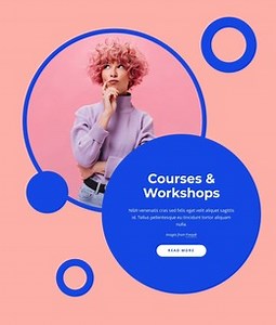 Courses and workshops - CSS Template by Nicepage