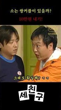 소는 쌍커플이 있을까? 10만원 내기 #원사운드
