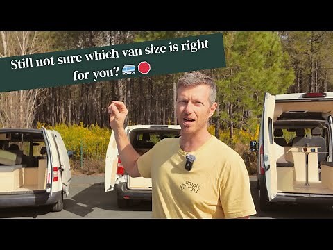 🛑 Still not sure which van size is right for you? This video is for YOU. 🚐✨
