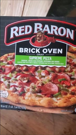 Red Baron Brick Oven Frozen Pizza Review – Worth It? 🍕 #review #food #foodreview #pizza #redbaron