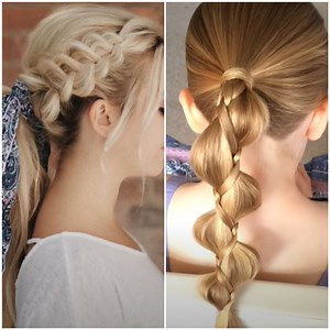 Two Beautiful Ponytail Hairstyles! 🥰 | Sweethearts Hair