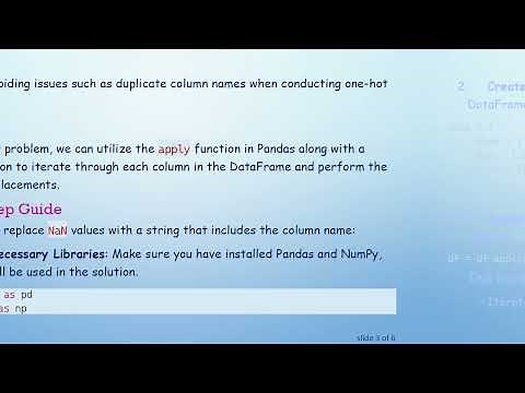 How to Replace Missing Values in Pandas while Adding a Column-Based Prefix or Suffix