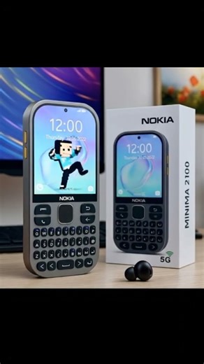 Nokia MiniMa 2100 5G 🔥 QWERTY Keypad Phone | Smartphone Ka Baap 😱