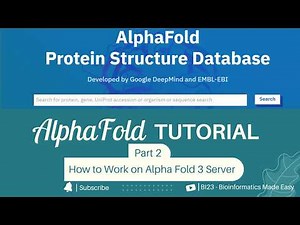 Alpha Fold Tutorial Series Part - 2 | How to work on Alpha Fold 3 server