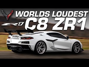 The Worlds LOUDEST Corvette C8 ZR1 - INSANE Twin Turbo V8 Sound - Valvetronic Designs Exhaust Teaser