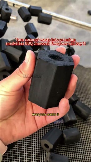 Coconut Waste to Wealth: Full Production Line Tour & Cost Analysis #charcoalmachine