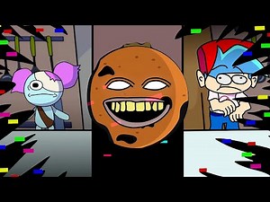 Corrupted “SLICED” But Everyone Sings It | Annoying Orange x Come Learn With Pibby x FNF Animation