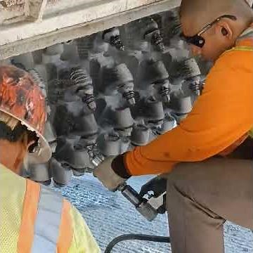 changing teeth in a rx700 cold mill by ROADTEC