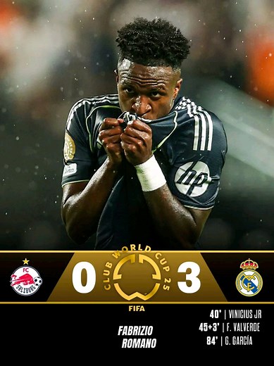 레알 마드리드, 잘츠부르크를 3-0으로 압도하다