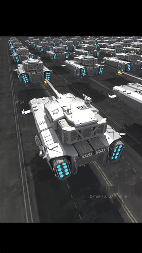 960K views · 20K reactions | From science fiction to reality: the Nantianmen Project’s electromagnetic anti-gravity super tank! Anti-gravity tech replaces tracks, unleashing a steel torrent - This video is an original C4D animation demonstration | Op Saiful Gaming FB | Facebook