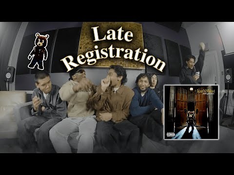 LATE REGISTRATION by KANYE WEST│STUDIO REACTION