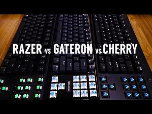 Mechanical Switch Comparison: Gateron Blue vs. Cherry MX Blue vs. Razer Green