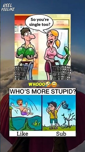 who's more STUP*D 🤣 #funny #memes