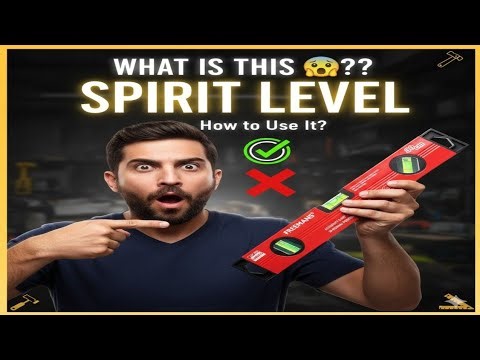 How to Use a Spirit Level Properly | Bubble Level Full Tutorial