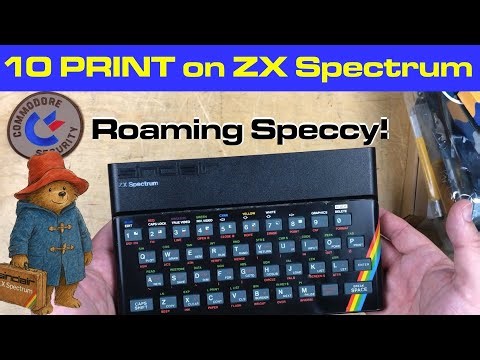 Roaming ZX Spectrum: 10 PRINT