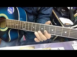 O Hansini Guitar Tab Lesson || Easy Guitar Lesson In Hindi || Zehreela Insaan || Kishore Kumar ||